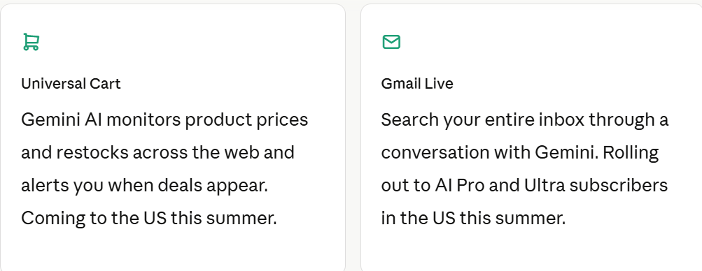 Universal cart
Gmail Live